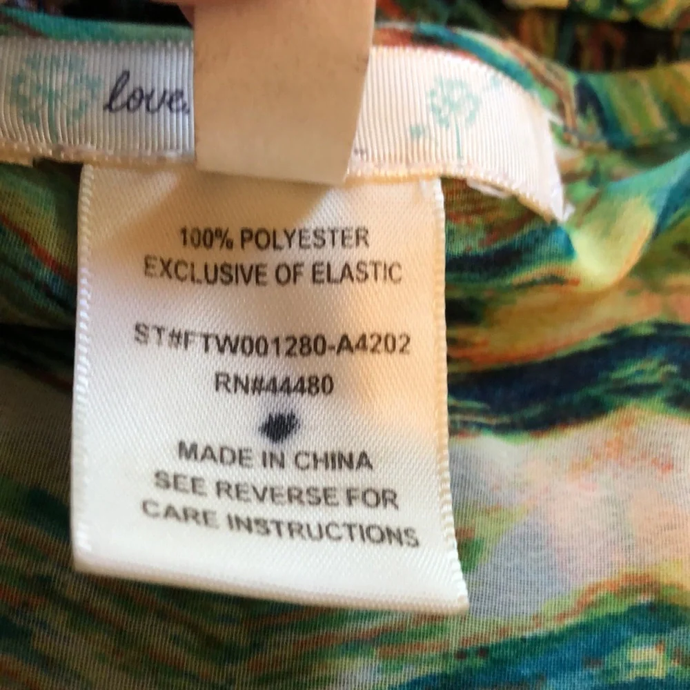 Host Pick!!! LOVE FIRE Adjustable Strap Cold Shoulder Butterfly Sleeve Sheer - Picture 7 of 10